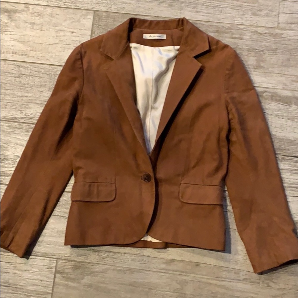 Ulla Johnson leather blazer